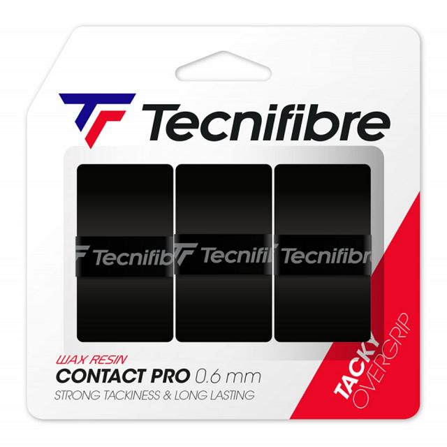 Tecnifibre Contact Pro 3Pack Black
